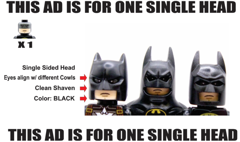 3000 Black clean Shaven