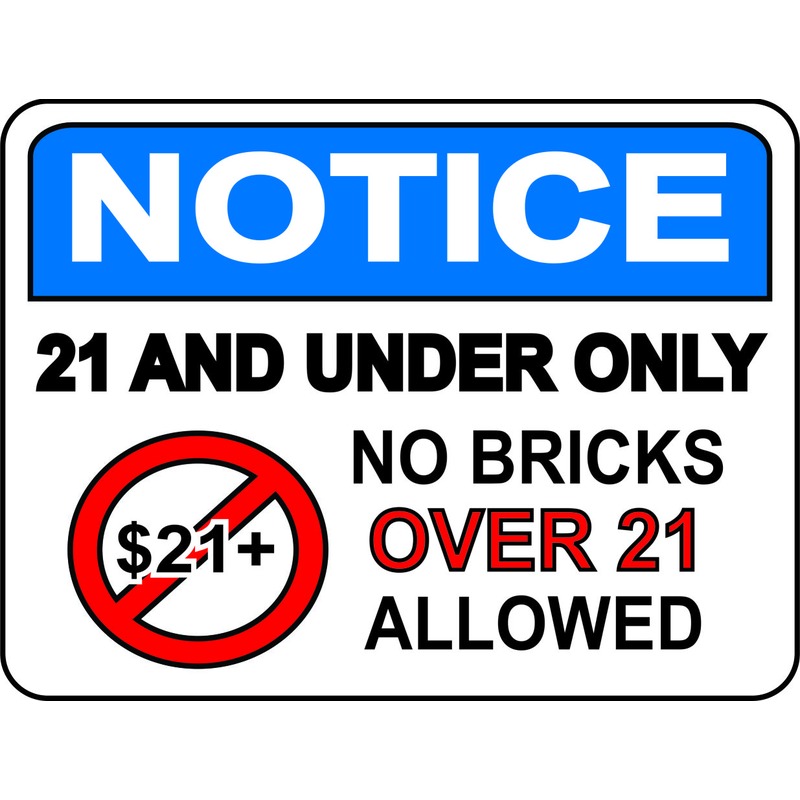 21 and under